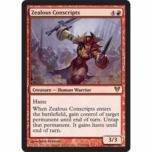 Zealous conscripts near mint - zealous,