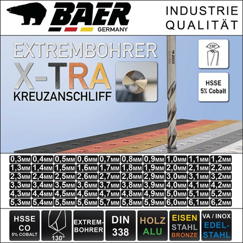 Spiralbohrer baer metallbohrer - spiralbohrer,