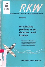 Produktivitätsprobleme der - in,