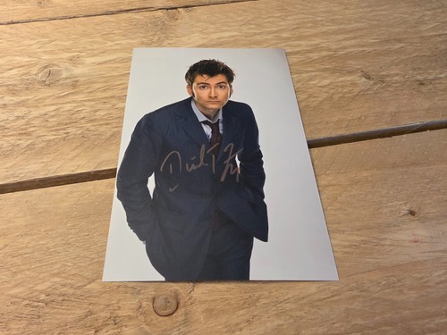 David tennant signed foto - tennant,