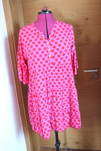 Zwillingsherz kleid tunika rot - zwillingsherz,
