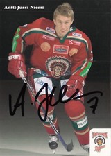 Antti-Jussi Niemi: Olympia Silber 2006,WM 1.1995,WM 2.1998+99,2001 Eishockey FIN