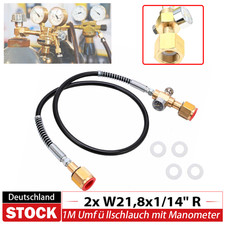 Gasumfüllschlauch 1 m für