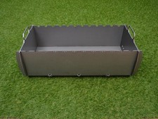 Campinggrill, Angler Grill, Schaschlik Grill, Mangal aus 3 mm Stahl (ST37)