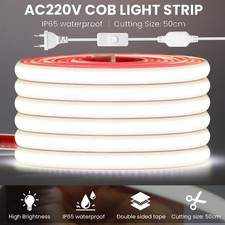 Neon COB LED Streifen 220V