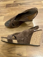 UGG Plateau Sandalen Wildleder braun Gr.40