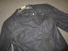 Super leder jacke biker style - super,