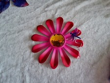 Wand-Deko/Blume/Metall/neu/pin