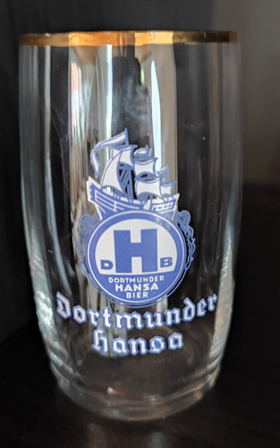 Dortmunder bier bierglas - dortmunder,