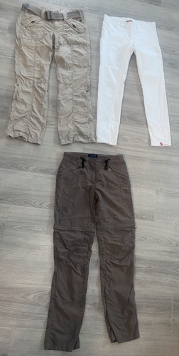 Damen sommer stoff hose - 3, x
