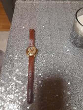 GUT GEBRAUCHTE MICKEY MOUSE LORUS UHR MIT WELTFLAGGEN 90 ER JAHRE 