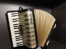 Akkordeon Hohner Concerto II schwarz gold 2 Register