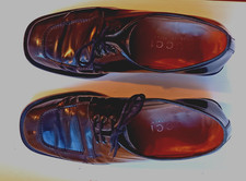 Herren Halbschuhe Gucci schwarz Gr. 42 sehr guter Zustand Vintage 1990er Jahre