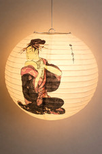 2x Japanische Papierlampe