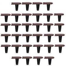 Palisade flach 3,8 m Rasenkante Beeteinfassung Beetumrandung Braun