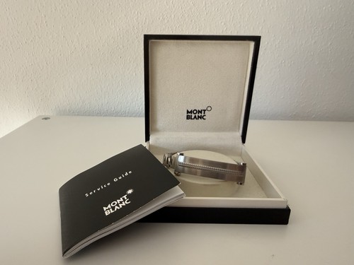 Mont blank herrenarmband - blank,