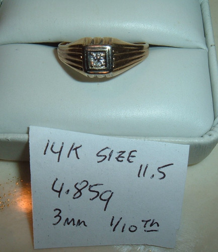 Massiver gestempelter 14k - ,