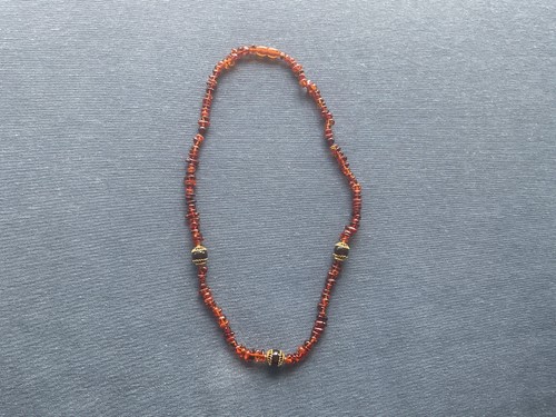 Kette mit schwarzen perlen - schwarzen,
