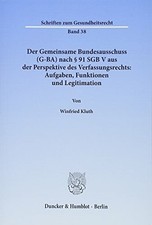 Der Gemeinsame Bundesausschuss