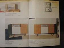 Max Braun  Faltprospekt mit Preisen f. Radio- und -Fernsehgeräte,