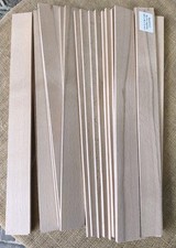 20x Buche Bastelholz 400 x 40