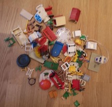 Playmobil Haushaltsteile und diverse Zubehörteile Konvolut (4)