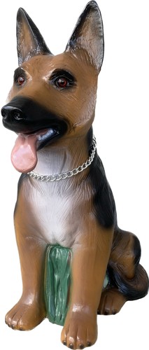 Schäferhund dekofigur garten - schäferhund,