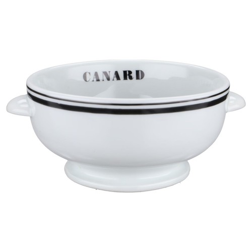 Suppentasse canard porcelaine - suppentasse,