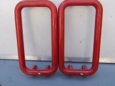 Original HEWI Haustür Griff  470mm Doppel  Lagerauflösung Farbe rot