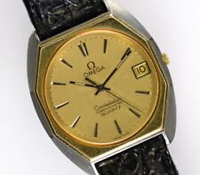 Omega Constellation Chronometer Quartz 1980117 Bicolor 34mm Unisex Lederband 