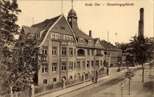 Ak Großräschen in der Niederlausitz, Grube Ilse, Verwaltungsgebäude - 11423116