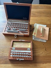 2x CEJ Endmaßkasten Prüfmittel Neuwertig Werkzeug