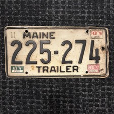 Original US Auto Kennzeichen