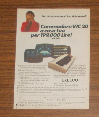 Seltene werbung commodore - seltene, vc