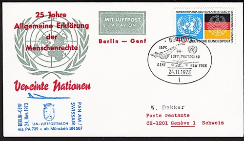 Pan swissair 1973 - ✈,