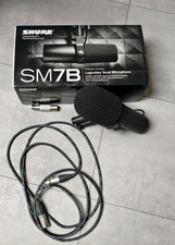 Shure SM7B dynamisches Profi-Mikrofon + Thomann Fetamp + XLR Kabel - Set