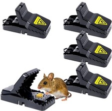 6x Mausefalle Mäusefalle Falle Schlagfalle Tier Falle Maus Mäuse Nagetiere M-608