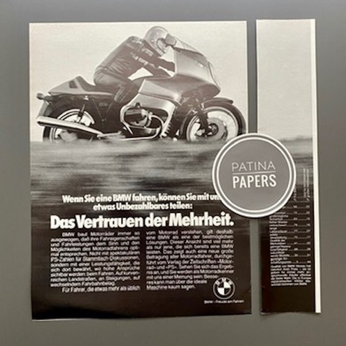 1978 bmw 100 motorrad - 1978,