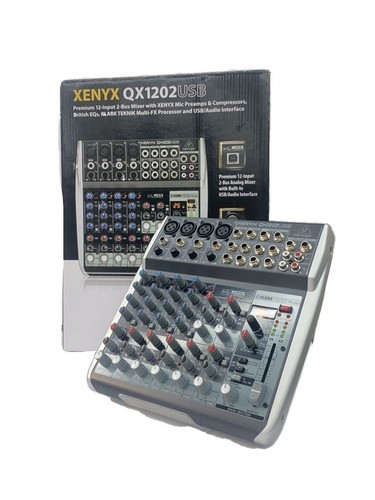Behringer mixer qx1202usb used - behringer,