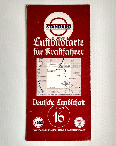 Esso standard luftbildkarte - standard,