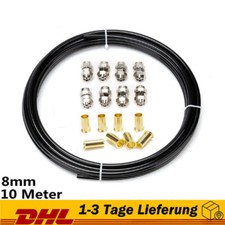 8mm 10 Meter Kraftstoffleitung Polyamidrohr Benzinleitung Reparatur  Set