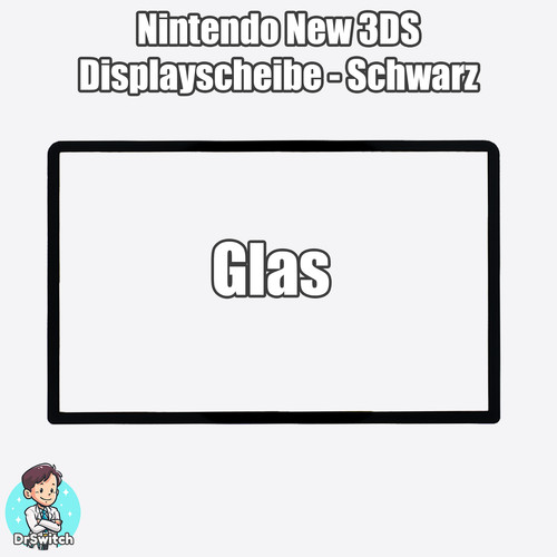 Nintendo new 3ds frontscheibe - nintendo,