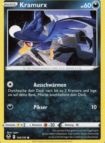 Pokémon kramurx silberne - pokémon,