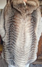 Silberfuchs- Weste Gr. 40