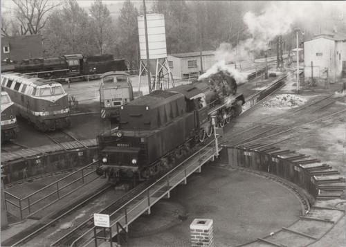 Foto ddr eisenbahn dampflok - foto,,