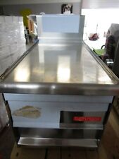 1 Edelstahl Aufsatz Neutralelement Aufsatztisch mit Schub z.B.: für Kaffeemühle