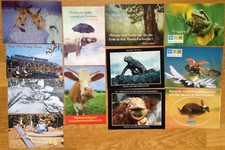 12 Postkarten/ Reklamekarten
