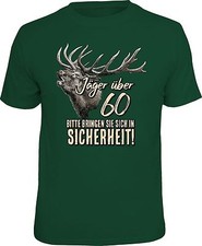 Herren T-Shirt Jäger über 60