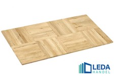 EICHE Mosaikparkett Natur Würfel, 1 Verlegeeinheit unbehandelt Massivparkett