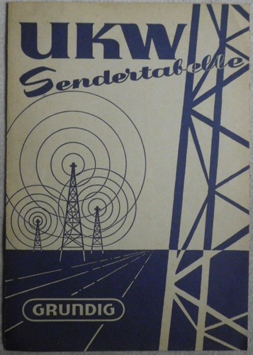 Grundig ukw sendertabelle - grundig,